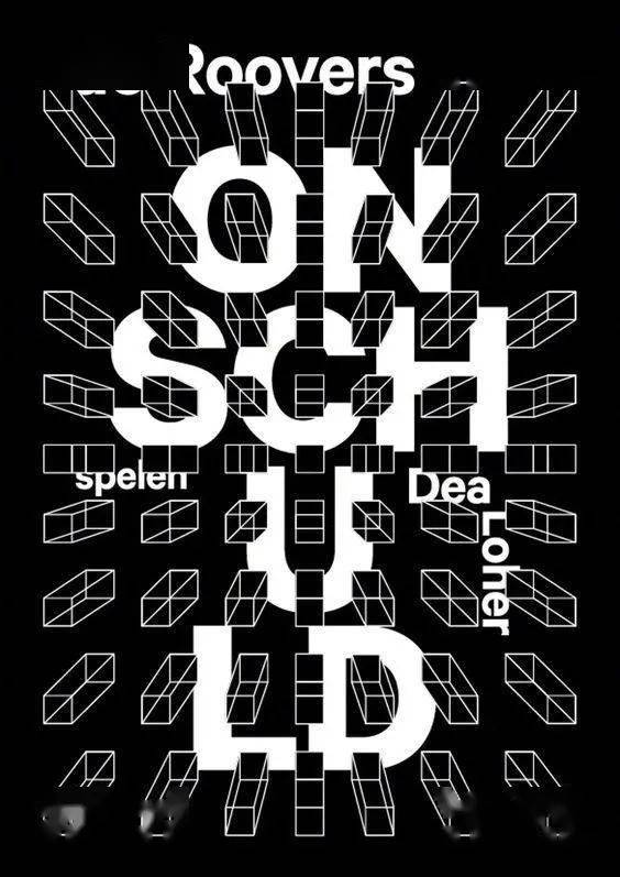 黑白灰海报赏析_色谱_折页_收集整理