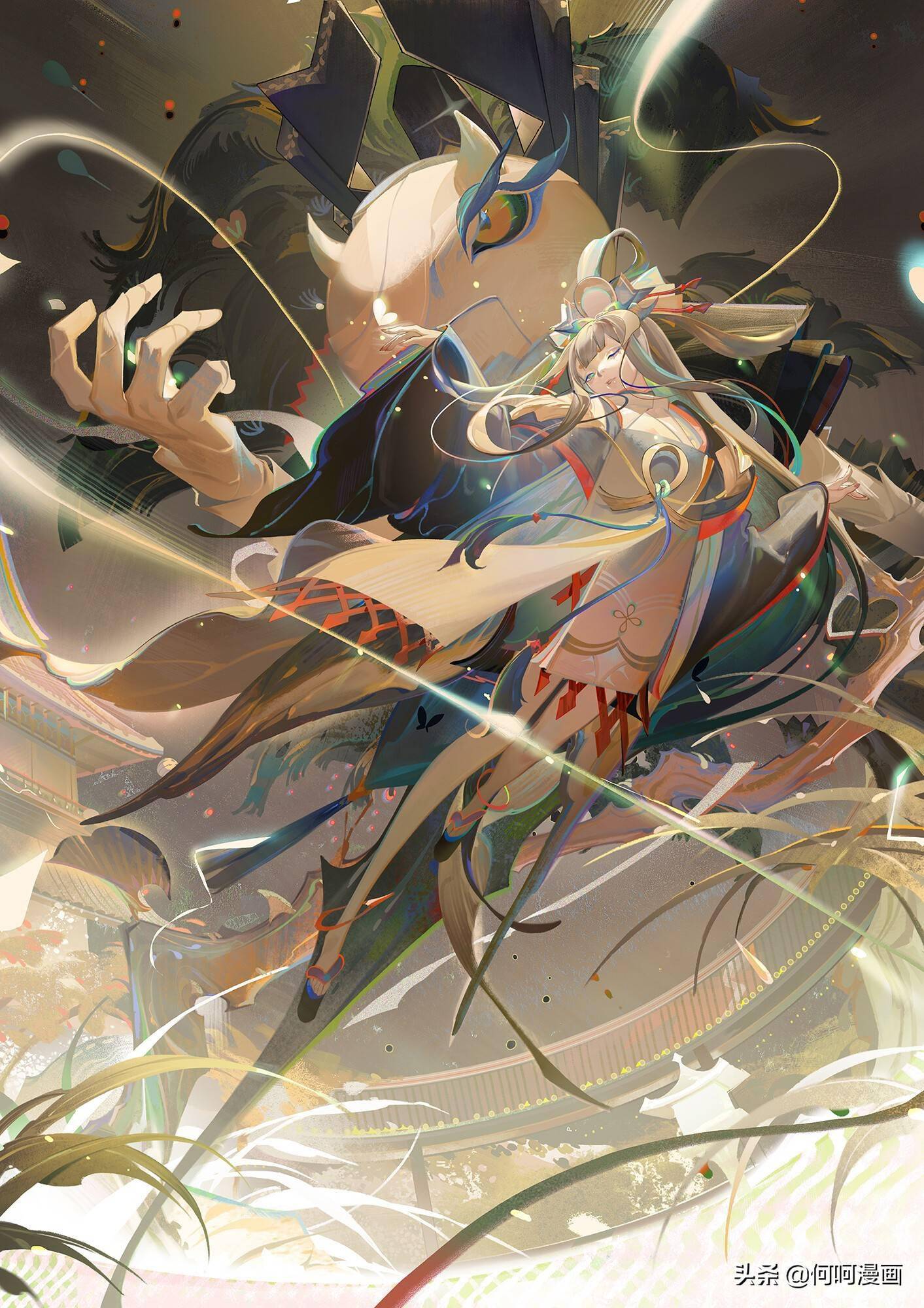 一组国产精美动漫人物插画作品欣赏!