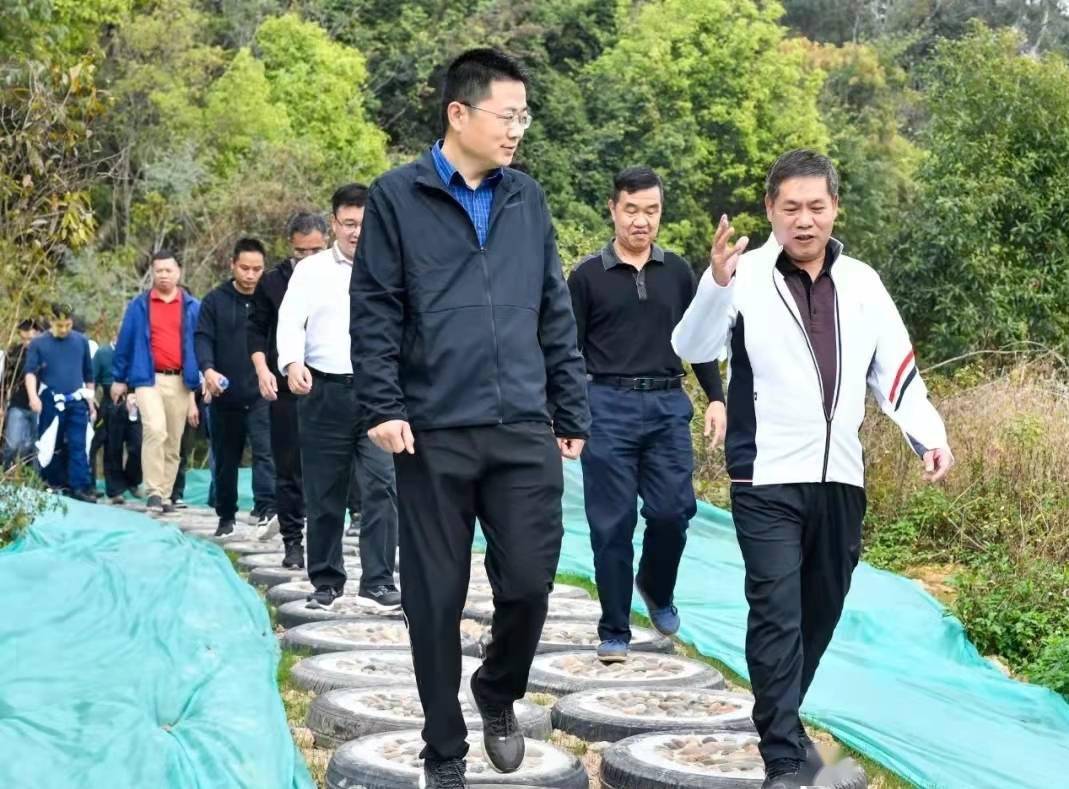 1月21日下午,东莞市长安镇委书记叶孔新,镇委副书记,镇长肖洪带队督导