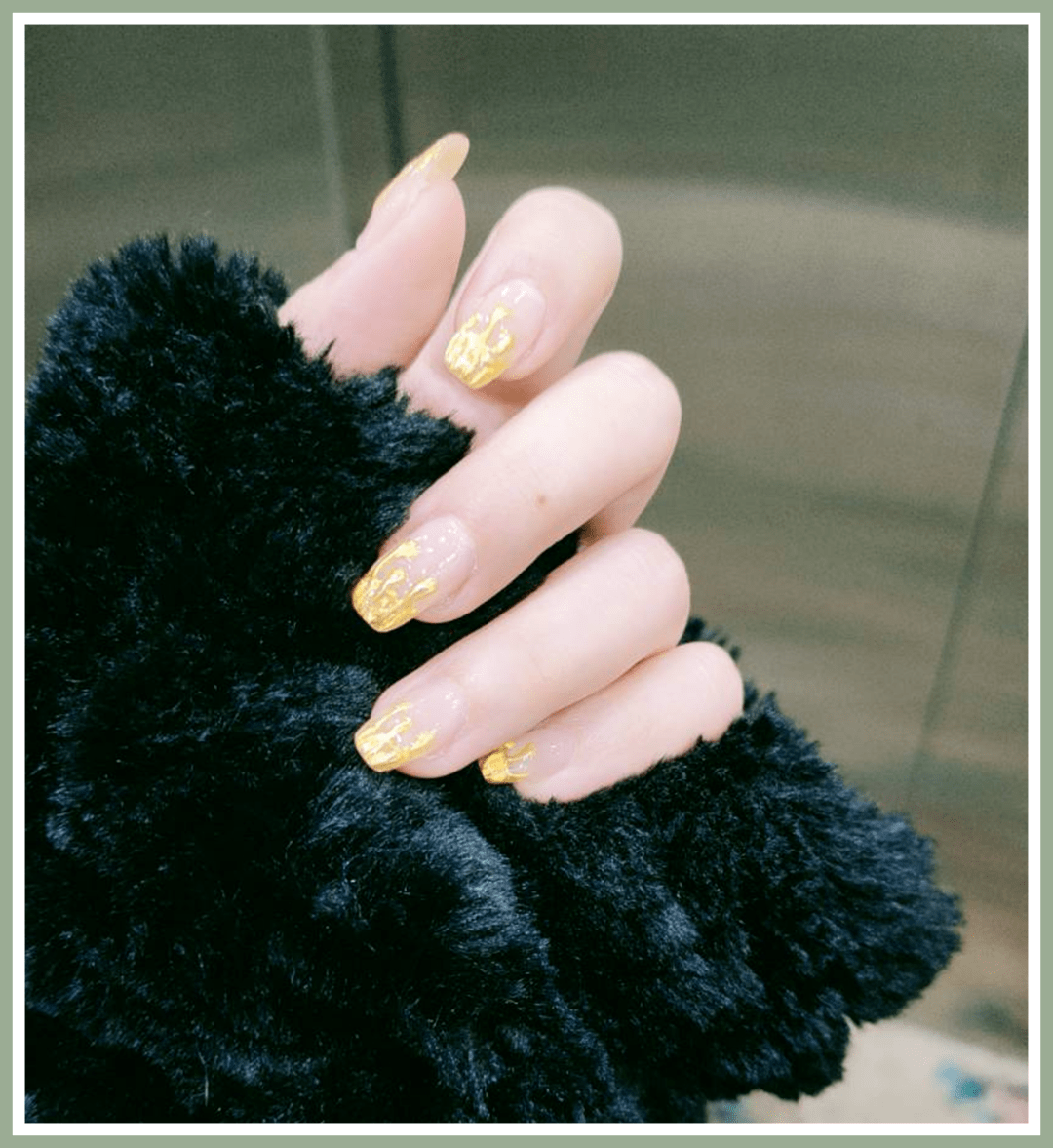 因为把这篇文章甩给美甲师,新年照着做!