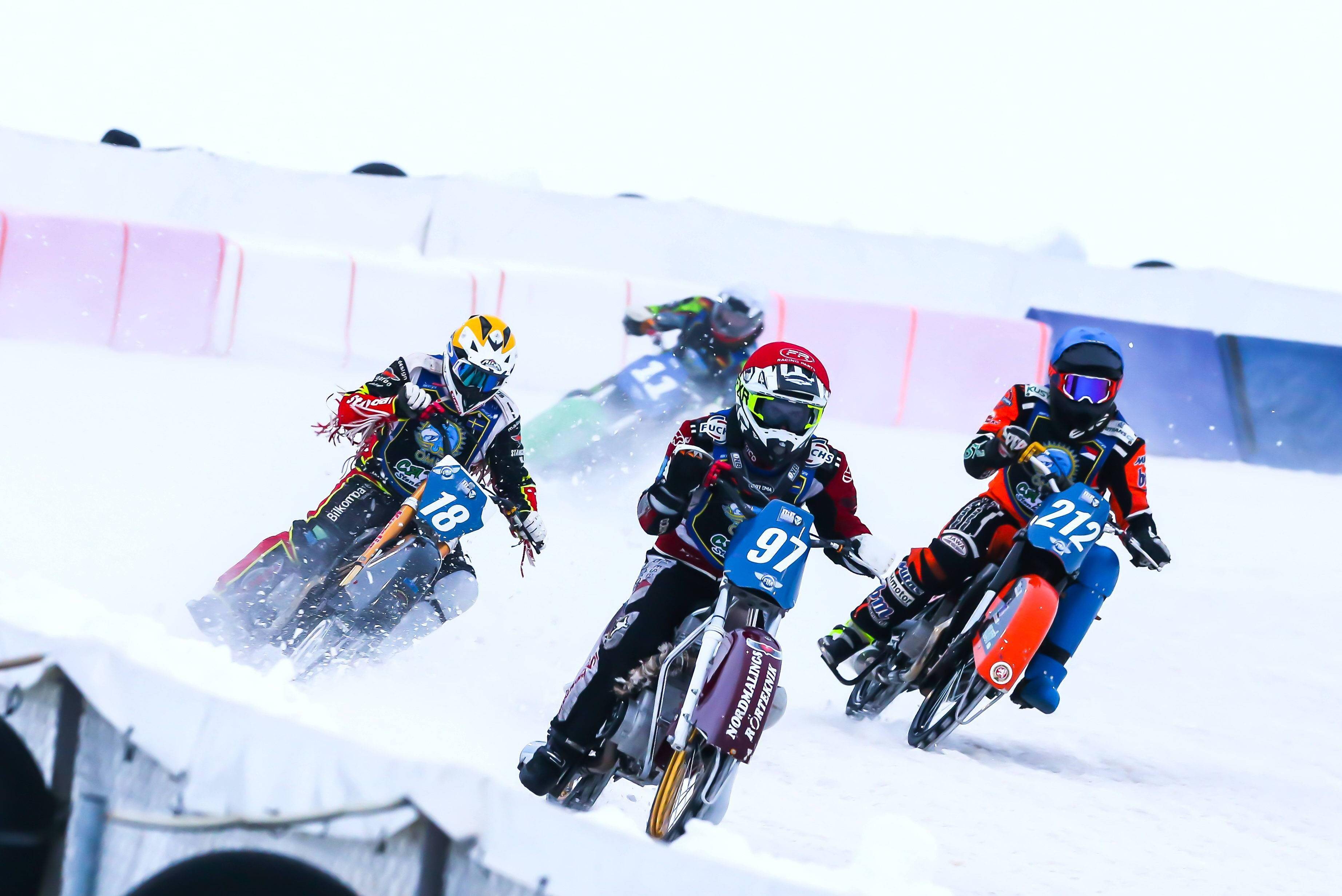 fim 2022 冰上/雪地竞速摩托世界锦标赛 瑞典站_比赛_俄罗斯_ice