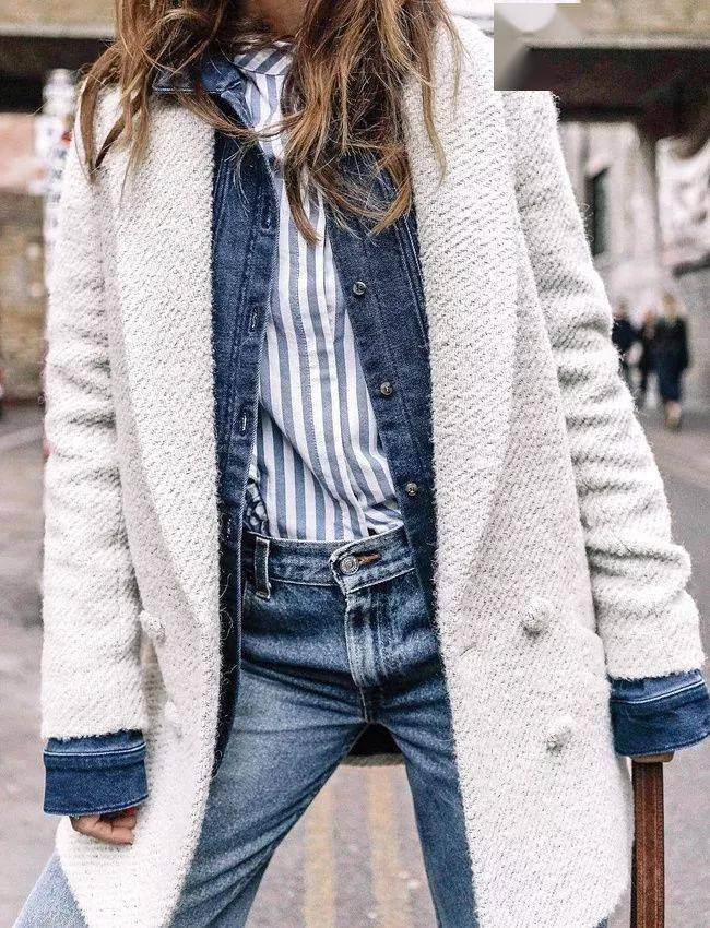 整体 冬天叠穿混搭保暖又时髦