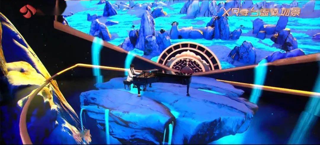 XR舞台、自由视角、虚拟拍摄、绿背抠像合成，这些舞台科技应用都在2022江苏卫视春晚