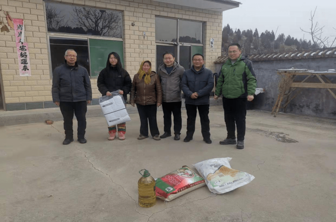 市委党校,市档案馆走进盂县大独头村开展春节慰问活动_帮扶_上社镇