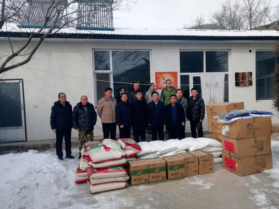 市委党校,市档案馆走进盂县大独头村开展春节慰问活动_帮扶_上社镇