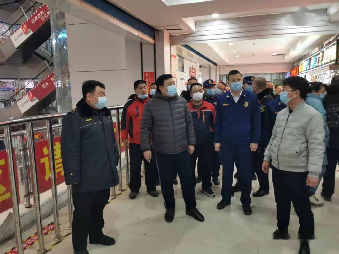 白沟新城党工委委员管委会副主任孙宝山带队检查春节期间安全生产工作