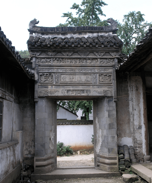 云课堂长兴文博赏析长兴的砖雕门额