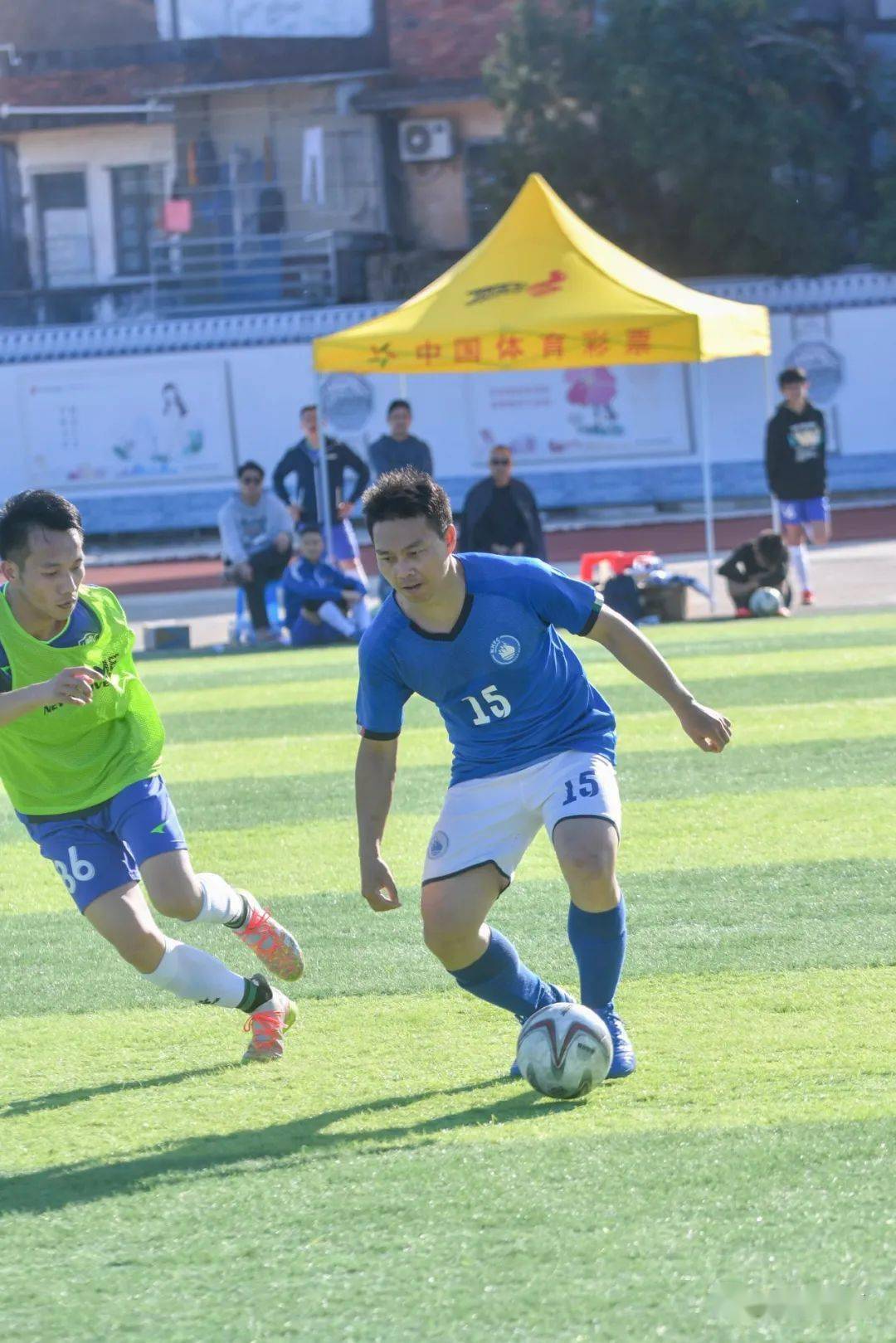 67骏林苑2022年电白区迎春杯足球赛第二天赛况