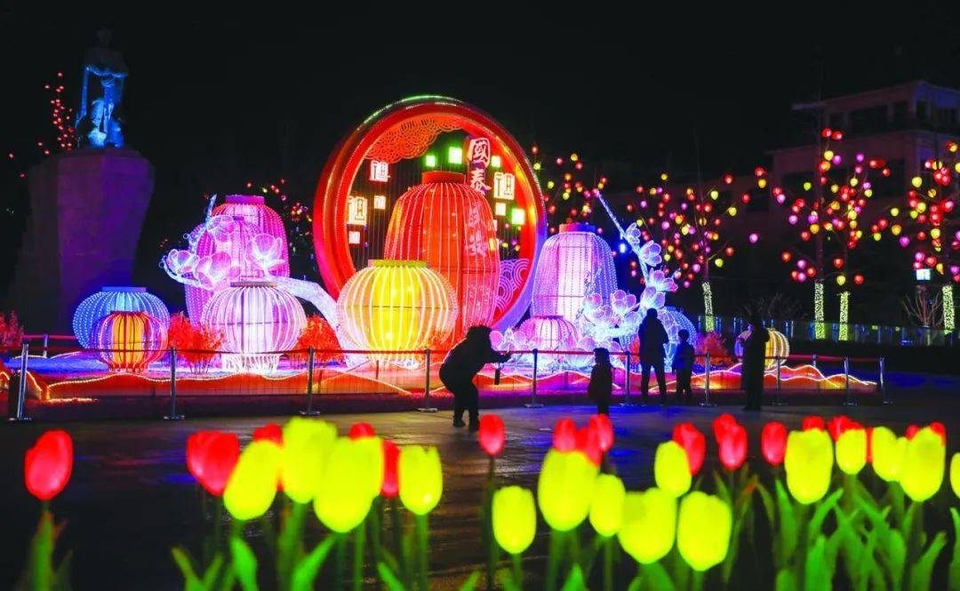 威海超美灯光秀来了