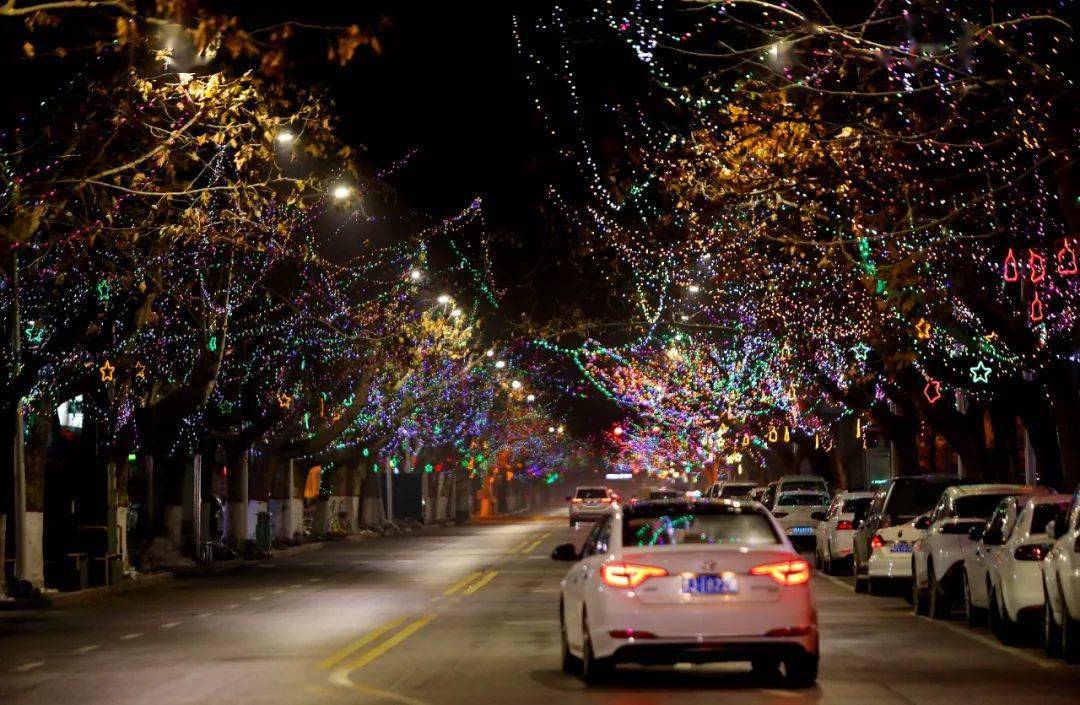 年味十足濮阳街头的彩灯亮了67