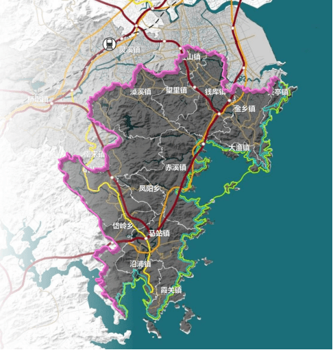 苍南县沿浦镇旅游地图图片