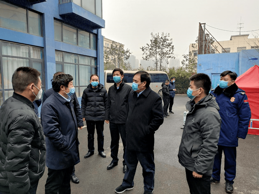 樊福太带队调研春节期间安全生产和疫情防控工作