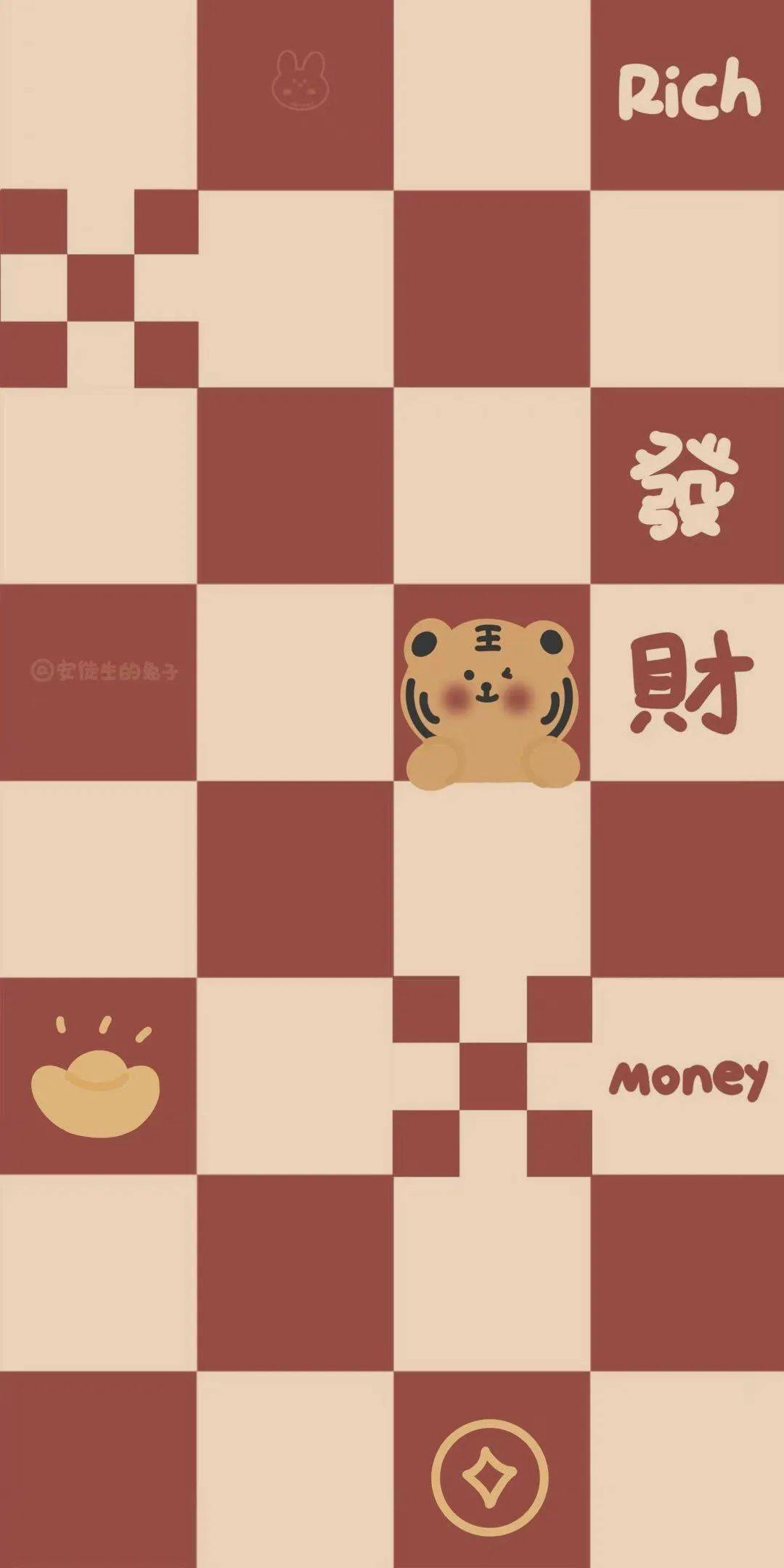 de你的壁纸该换啦！超可爱的虎年壁纸开启新年好运！