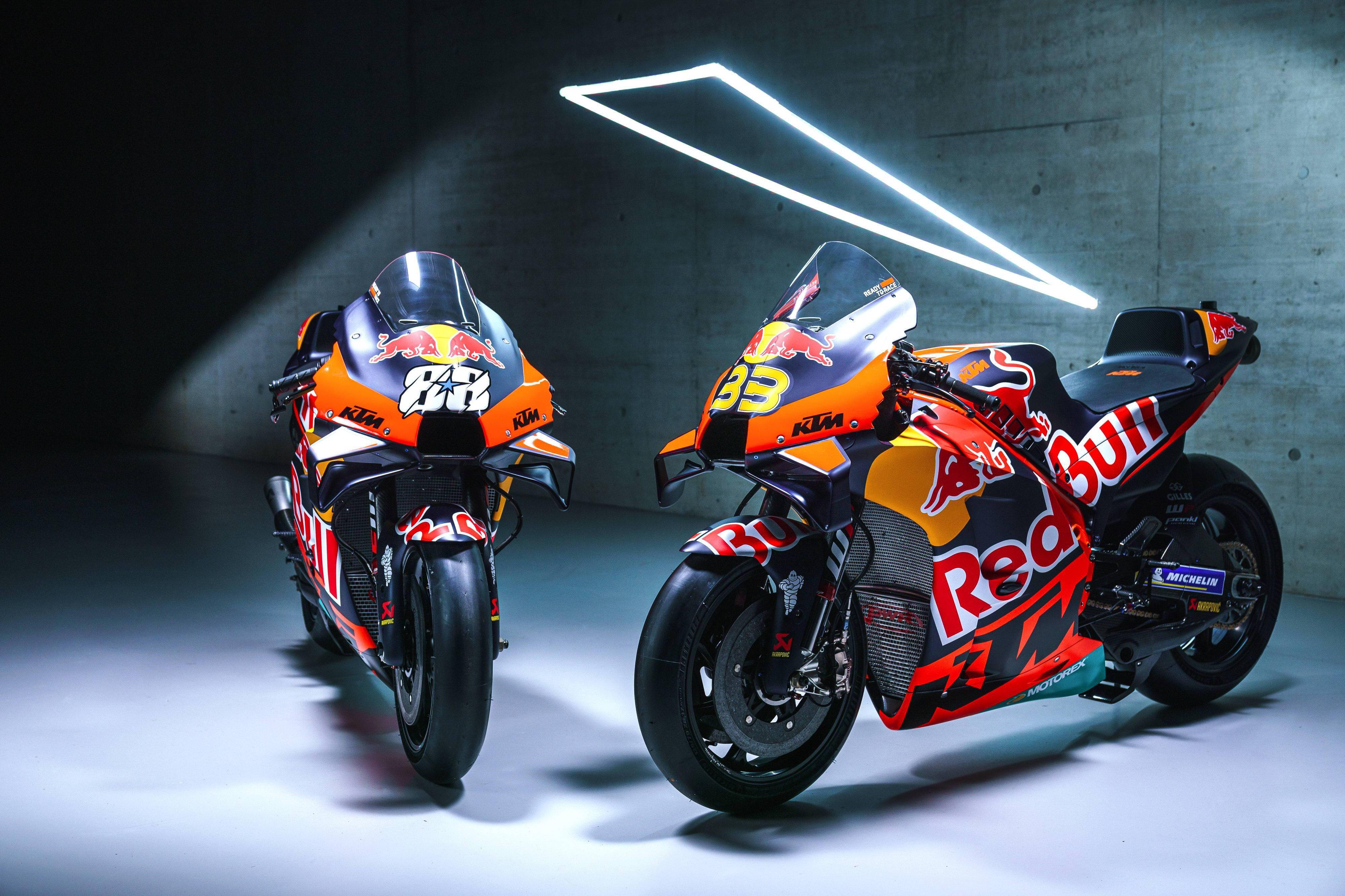 motogp2022ktmmotogp红牛车队的rc16赛车