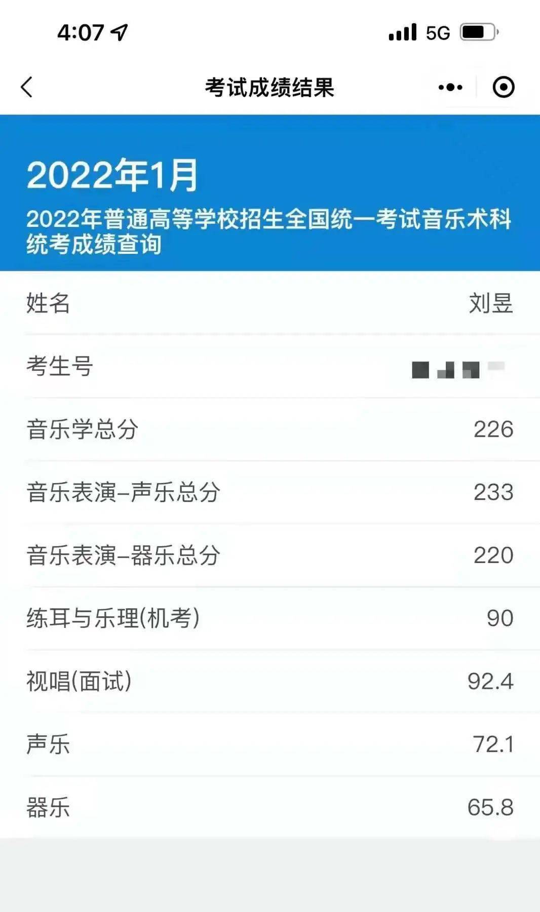 喜报2022音乐术科联考再创佳绩