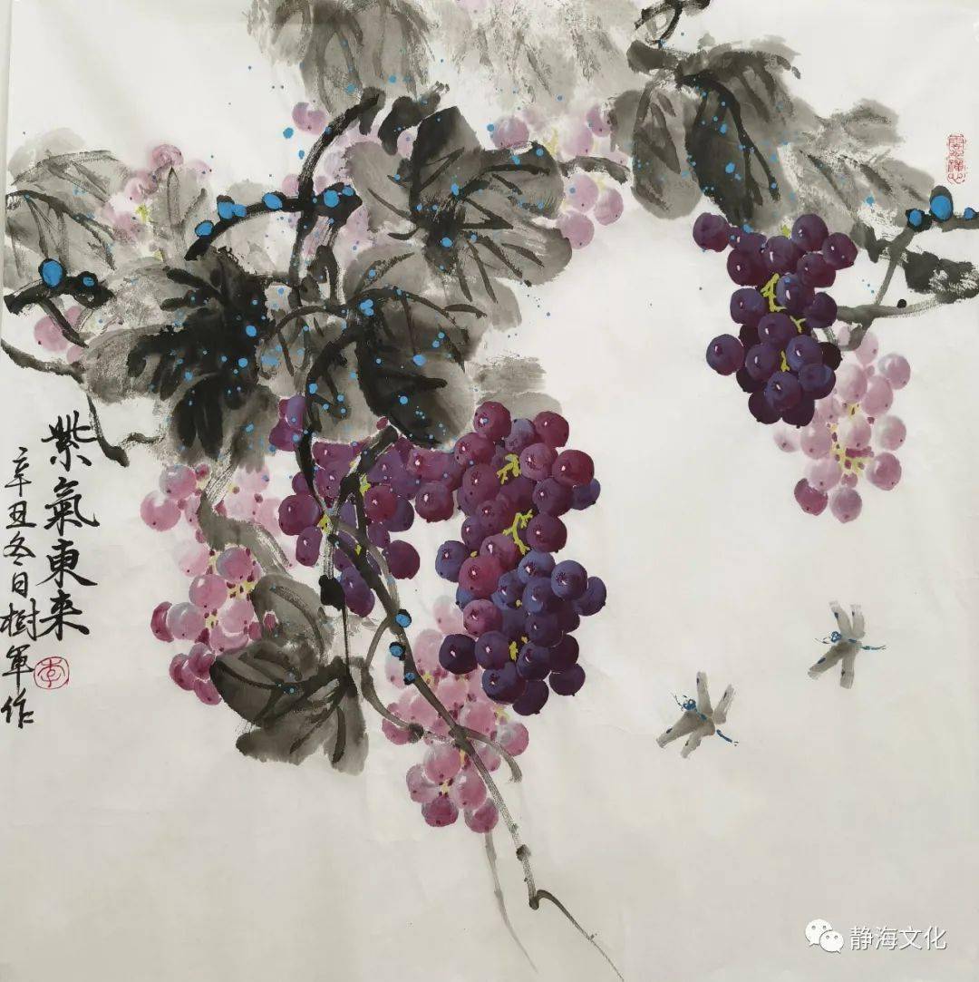 情霍婧 梅花郝桂丽 水仙郝桂丽 如意图窦锐丰 花鸟董蔚慧 励志图陈丽