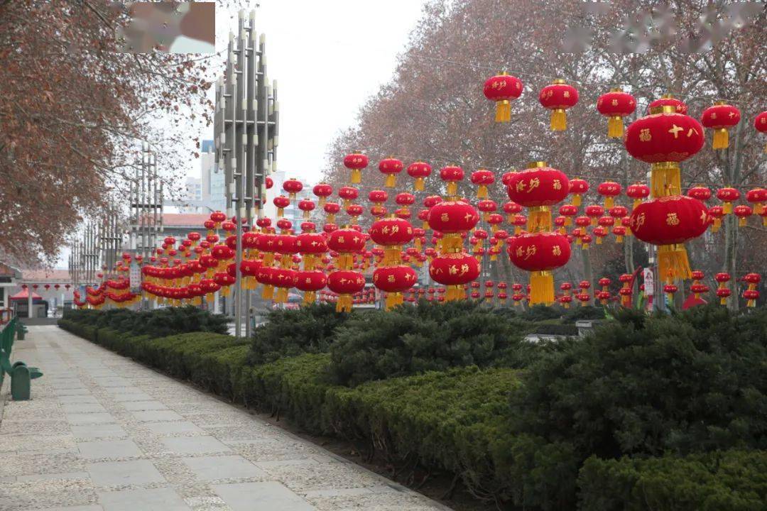 你發現邢臺街頭的新變化了嗎?_燈籠_遊園_公園