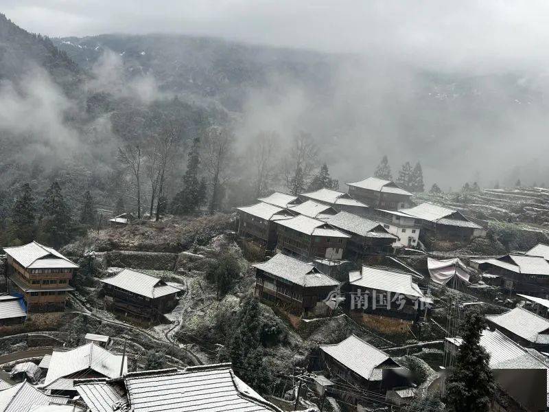 柳州|下雪啦！广西部分地区道路将结冰，电网21条主干线覆冰