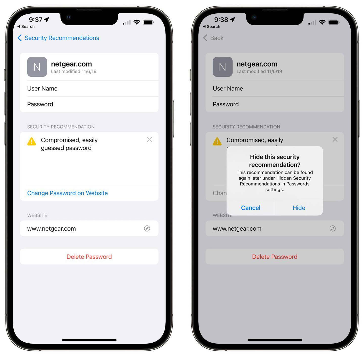 重置|苹果 iOS 15.4 Beta 新增隐藏 iCloud 钥匙串安全建议选项