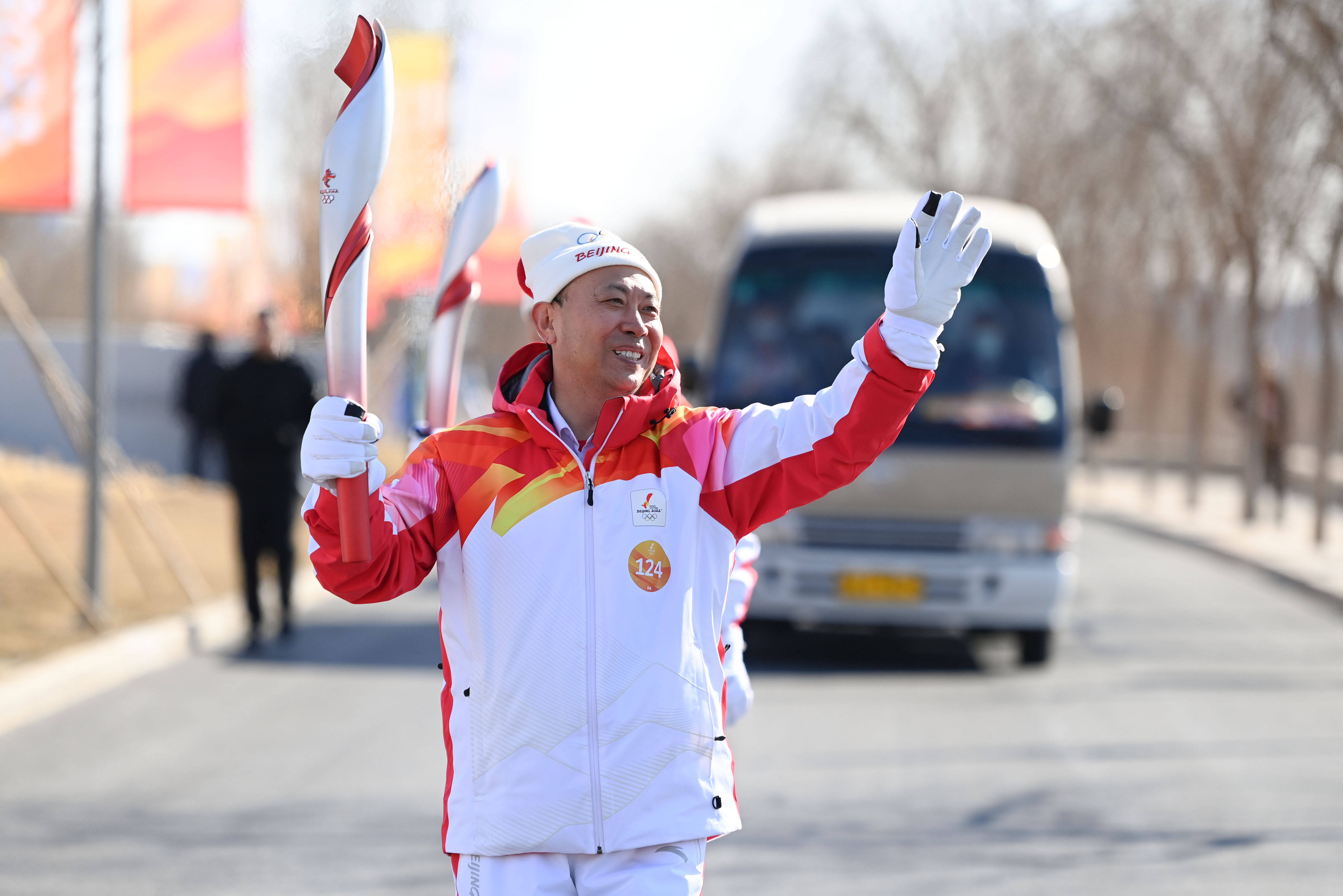 北京冬奧會火炬在冬奧公園傳遞_北京冬奧會火炬傳遞_北京冬奧會倒計時