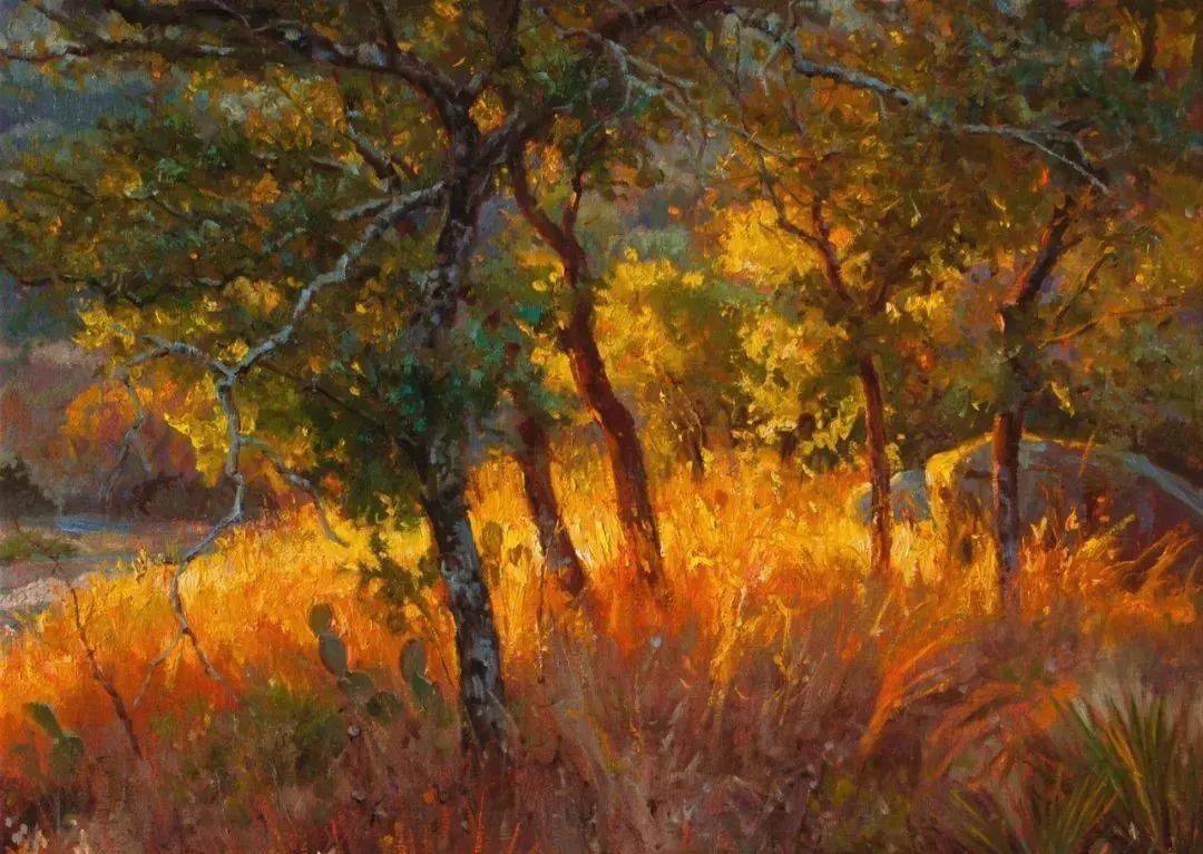 这风景油画的质感画得太牛了服气妥妥的大神张张精品让人无法抗拒