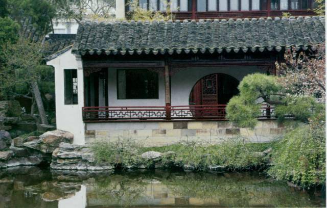 轩,尽显古韵之美!_潭影_古建筑_中共浙江省委