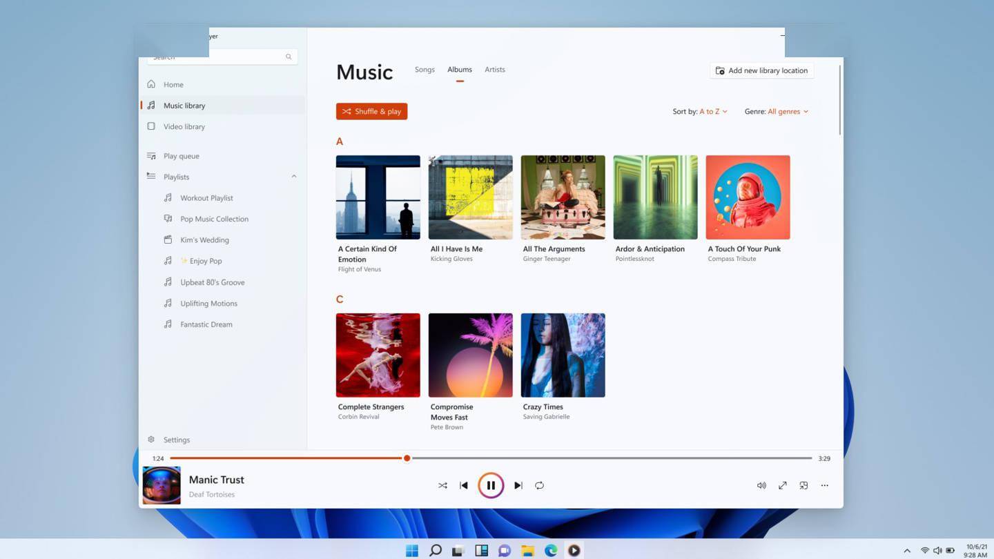 微软Win11全新风格Media Player播放器Beta版发布