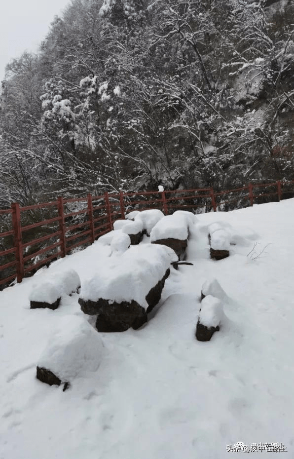 冰瀑冰掛雪景漢中雲霧山帶你見證冬的魅力