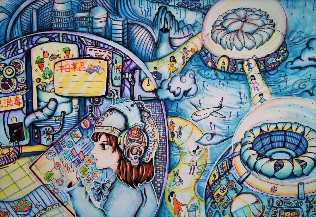 科技助力亚运西湖少年有画说