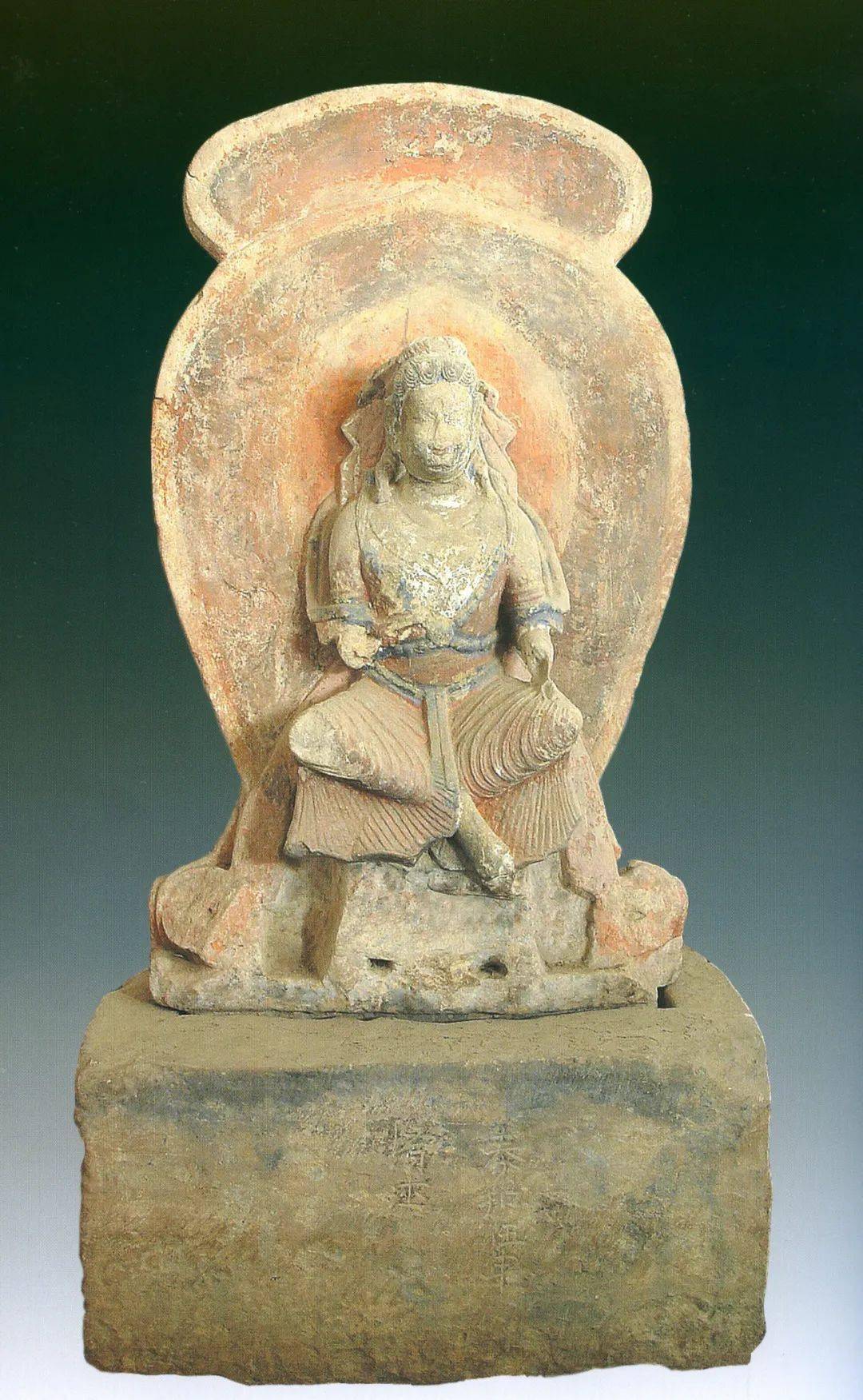 甘肃馆藏精品丨交脚弥勒造像_泰和_合水县_陇东