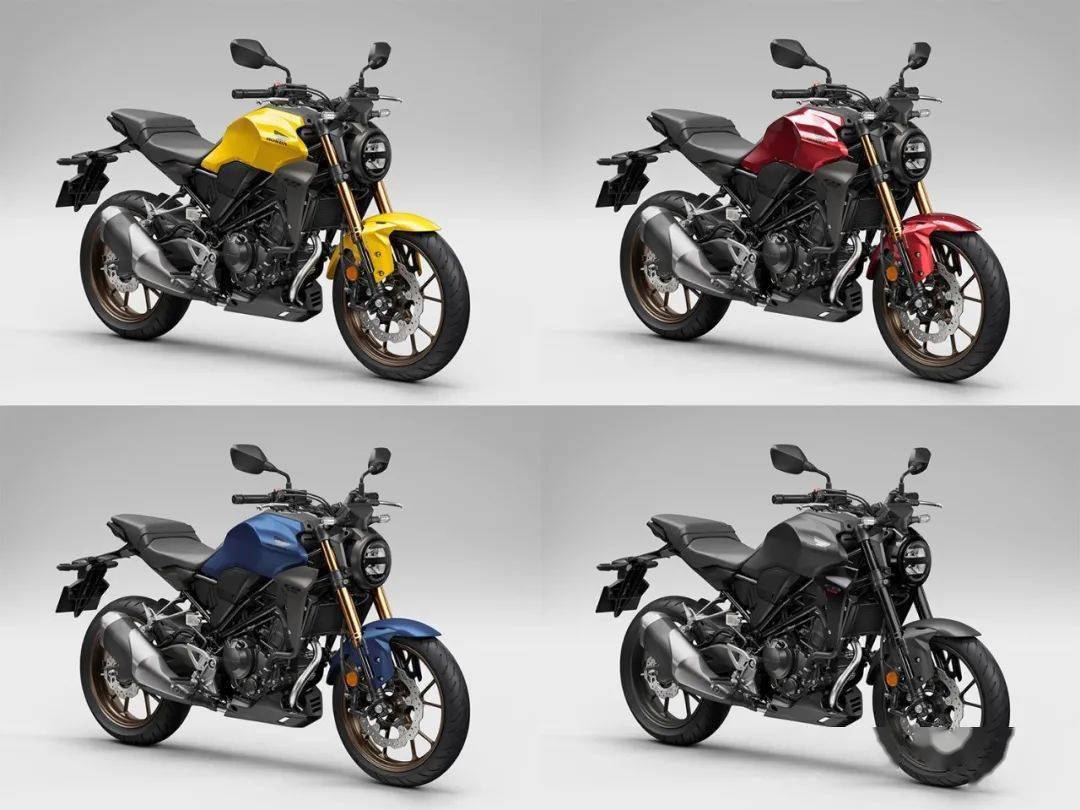 更简约新款本田复古街车cb300r发布