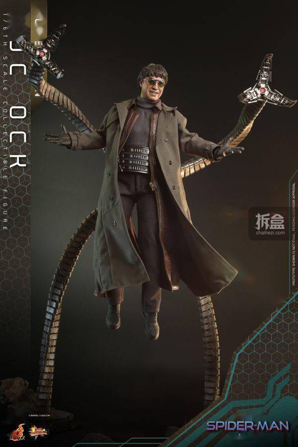 英雄|HOTTOYS 蜘蛛侠英雄无归 章鱼博士 1/6可动人偶