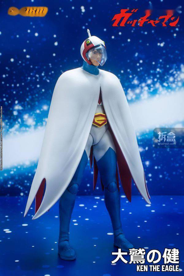 铁雄|STORM TOYS 科学忍者队 G1号 大鷲の健 一号铁雄 可动人偶