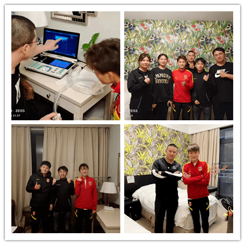 此次比赛的康复保障团队由聊城大学运动康复专业2019届硕士毕业生常乐