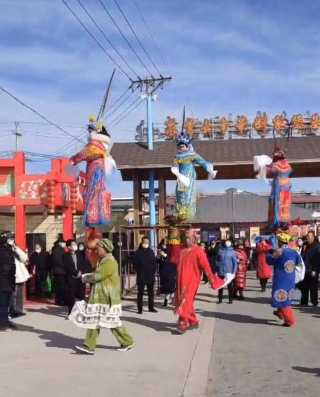 文化|正月里 山西太原刘家堡村非遗展演吸引观众日均过5万