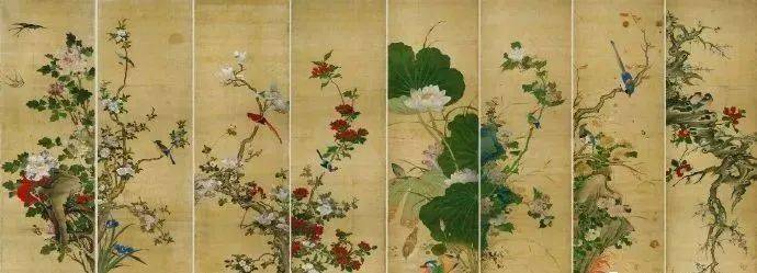 花禽十二条屏 9.315亿元成交！齐白石《山水十二条屏》成全球最贵中国艺术品