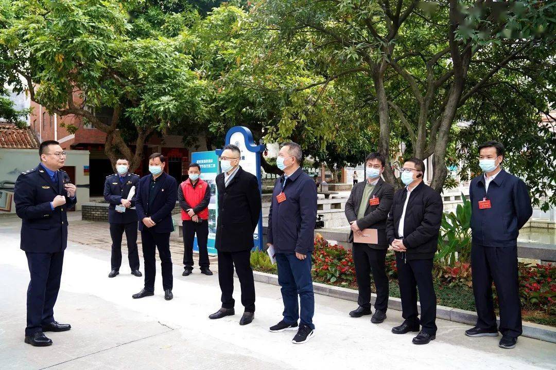 在万江街道,厚街代表团马不停蹄前往拔蛟窝社区,谷涌社区,滘联社区