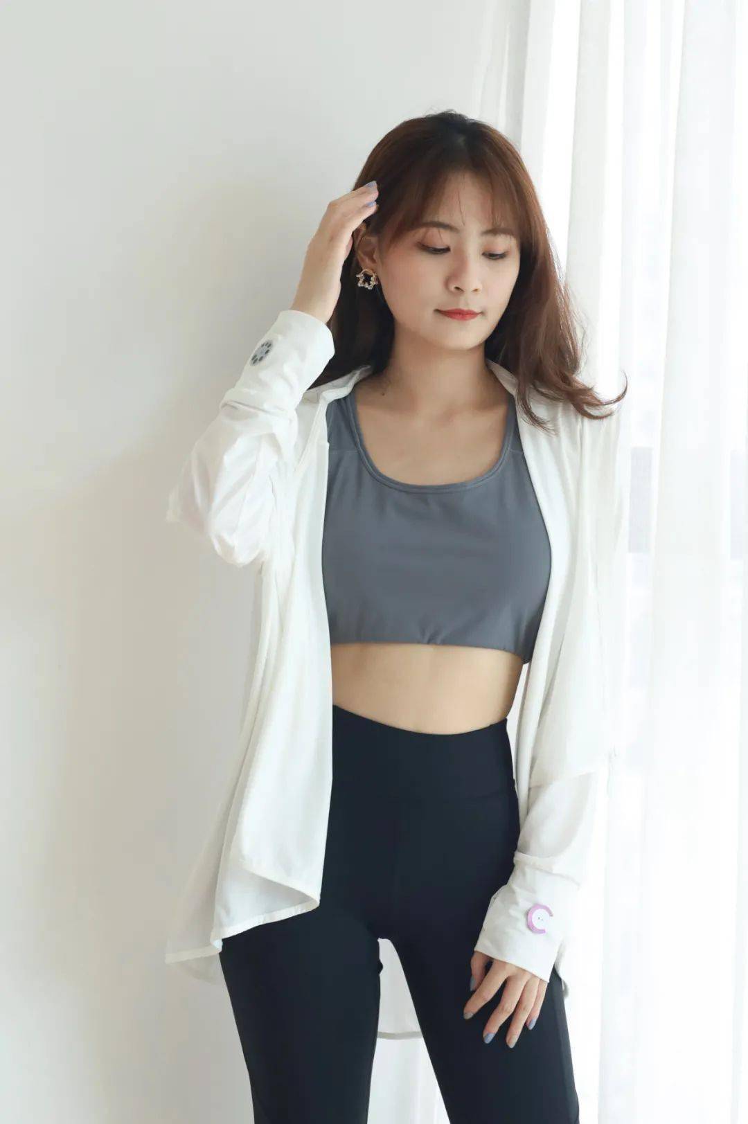 look 1「运动内衣 美腿裤」