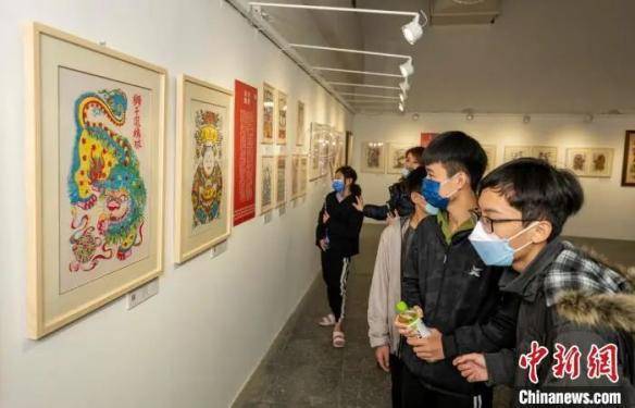 大陆|共品中国年文化内涵：河北武强年画正在台湾南投灯会展出