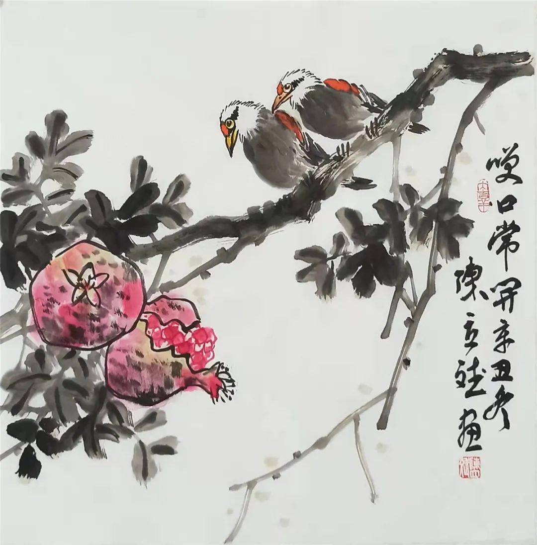 专题拍场丨陈立斌花鸟作品专场