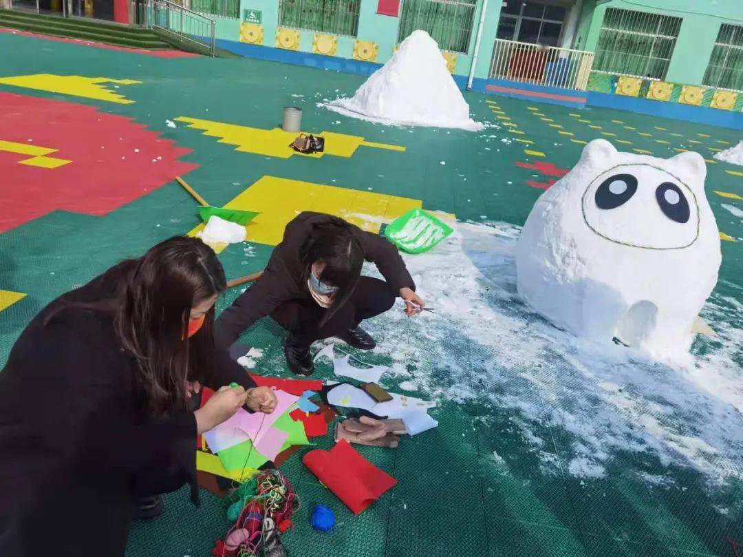 彭陽縣幼兒園開展冰雪傳情助力冬奧主題活動