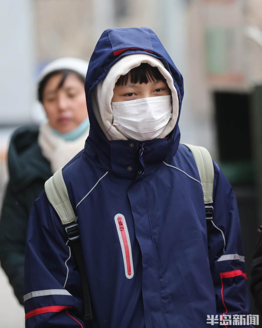 青島氣溫走低 未來幾天冷空氣將持續_何毅_延安_寒風