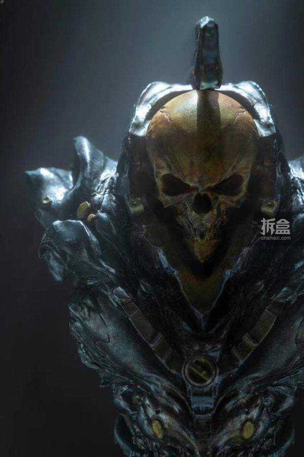 cm|OC工作室 机械忍者涂装版 探索骑士黑化版 赛博朋克GK雕像