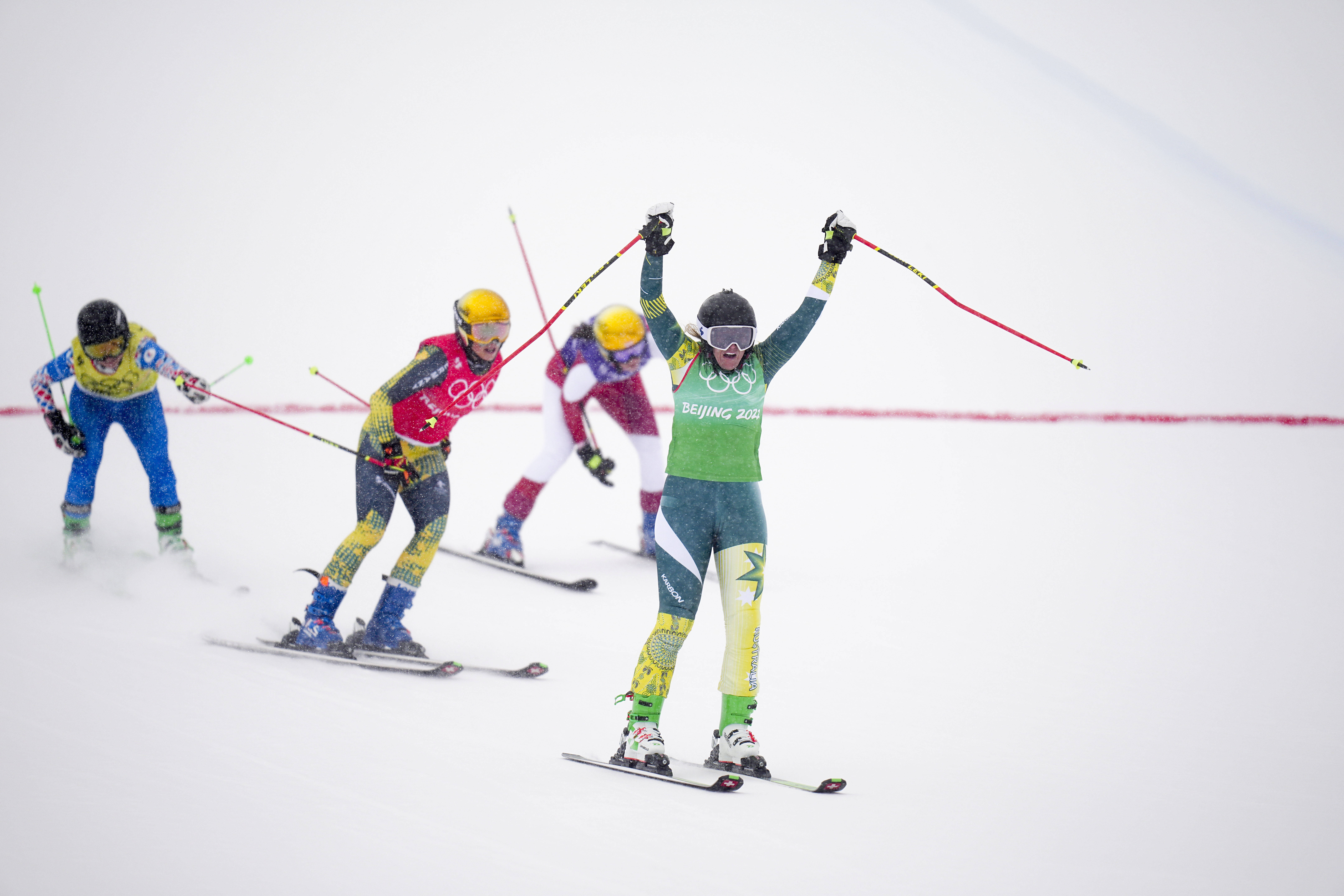 女子|自由式滑雪——女子障碍追逐比赛赛况