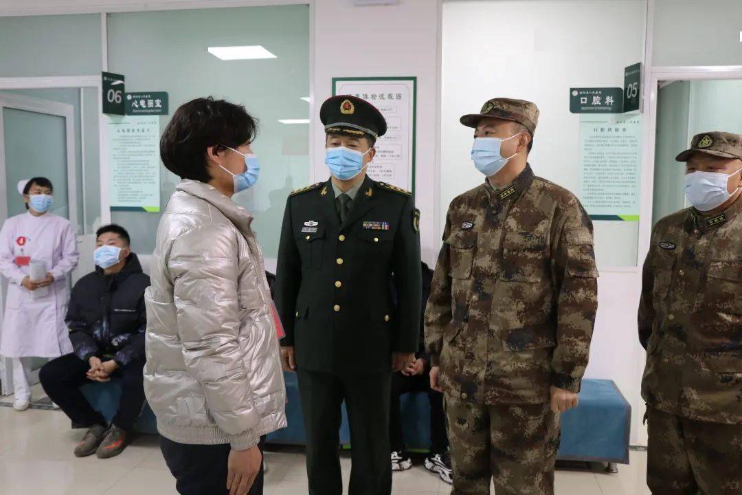 河南省安阳军分区领导到殷都区检查指导征兵体检工作_大志_青年_殷都