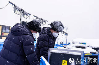 冬奥|河北冬奥时间︱电力保障队风雪“战”云顶