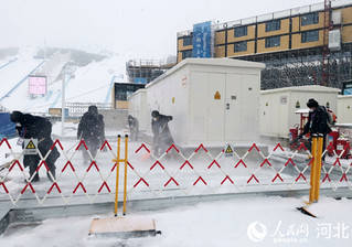 冬奥|河北冬奥时间︱电力保障队风雪“战”云顶