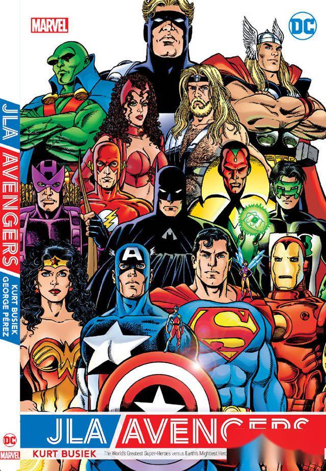 漫威DC经典联动漫画刊物《正义联盟大战复仇者联盟》即将重新出版 