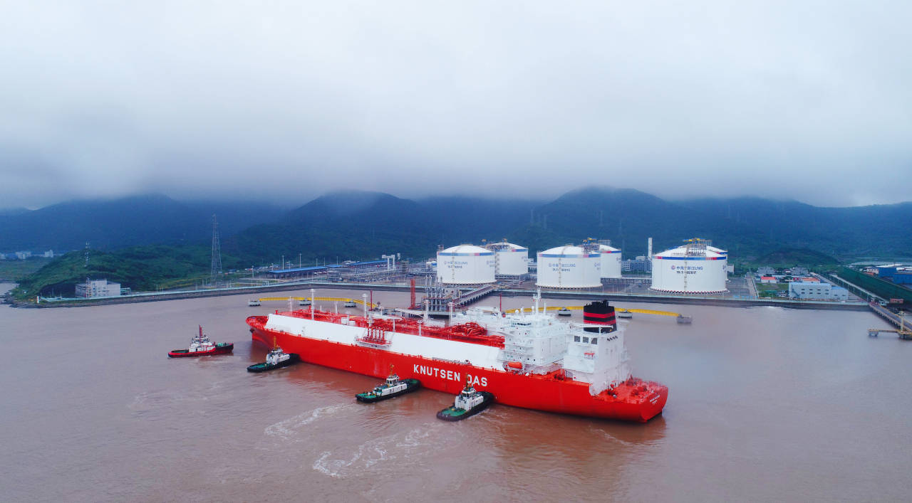 浙江lng气态外输量突破2000万吨_天然气_发电_张文卓
