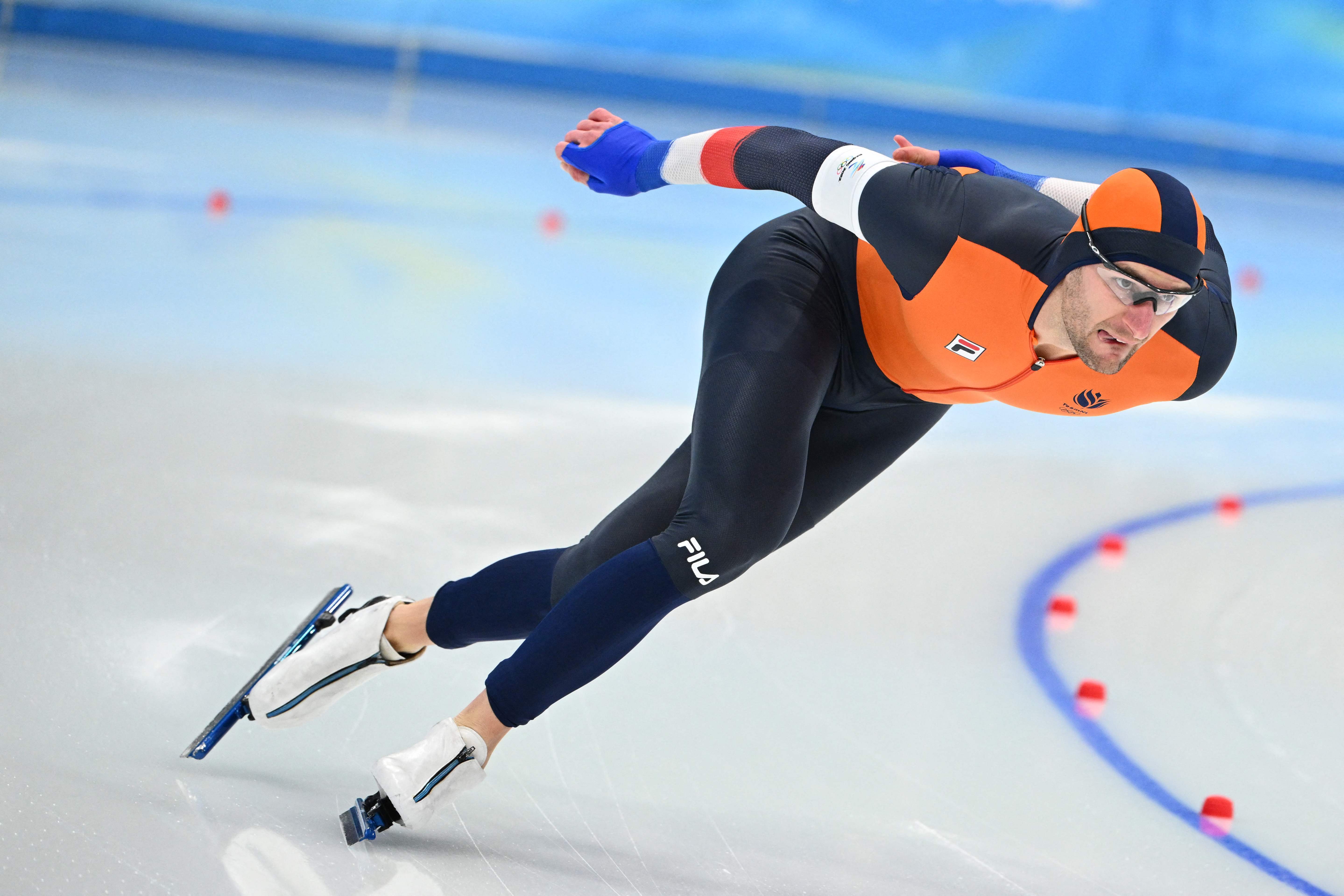 中国|荷兰选手获得速度滑冰男子1000米金牌
